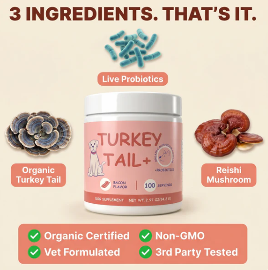 Turkey Tail Daily Probiotic Sprinkle